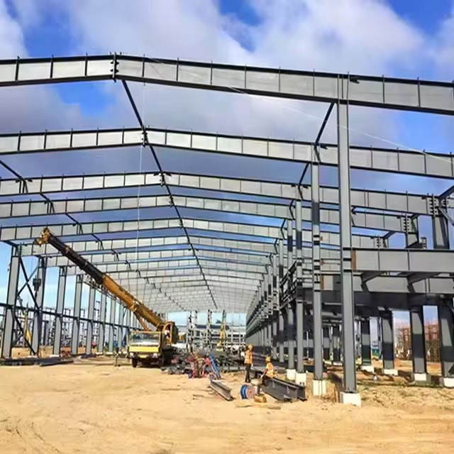 On-site assembly of prefabricated structures