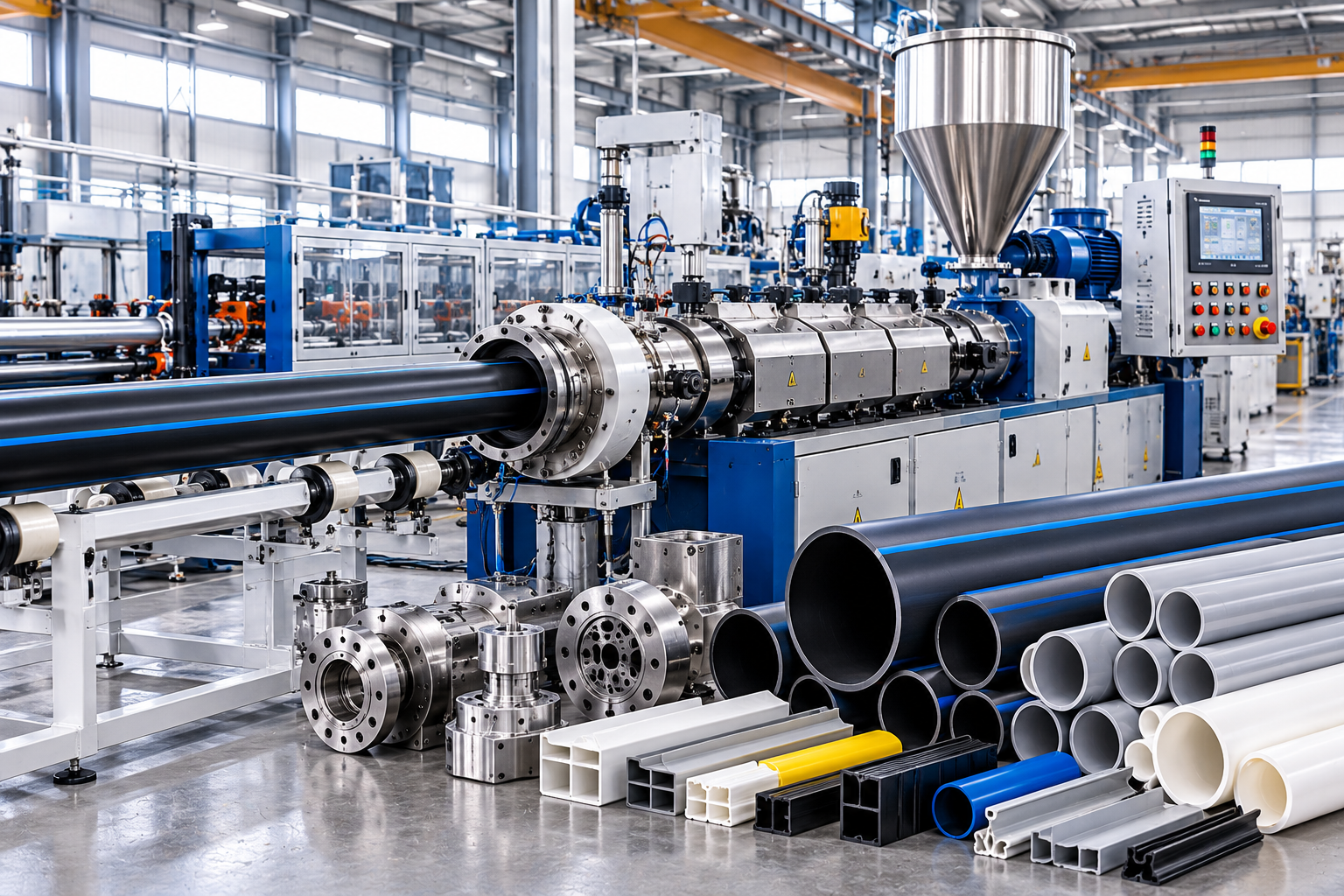 Extrusion machinery